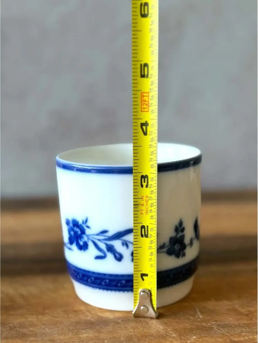 Williams-Sonoma Flow Blue Cup & Saucer Set Cottagecore Vintage Coffee Tea Set